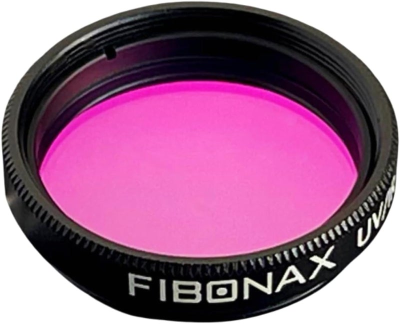 FIBONAX Telescope Filter, 1.25 inches UV IR Cut Filter, Multi Coated Infra Red Filter with Aluminum Stacking Frame, Correct Color Cast, Enhance Astrophotography Image Sharper, Astronomy Optics Accessories - Image 1